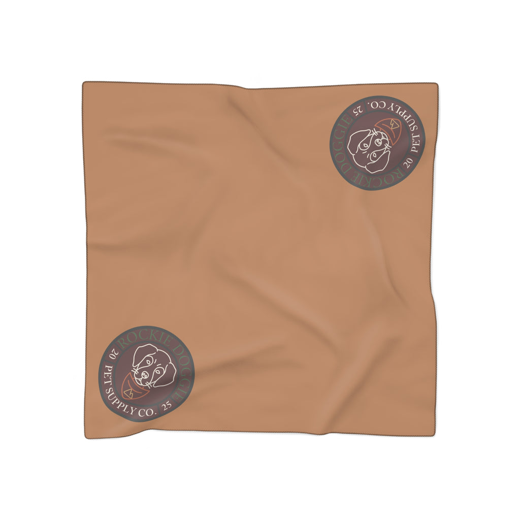 Rockie Doggie Polyscarf | Brown and Clay