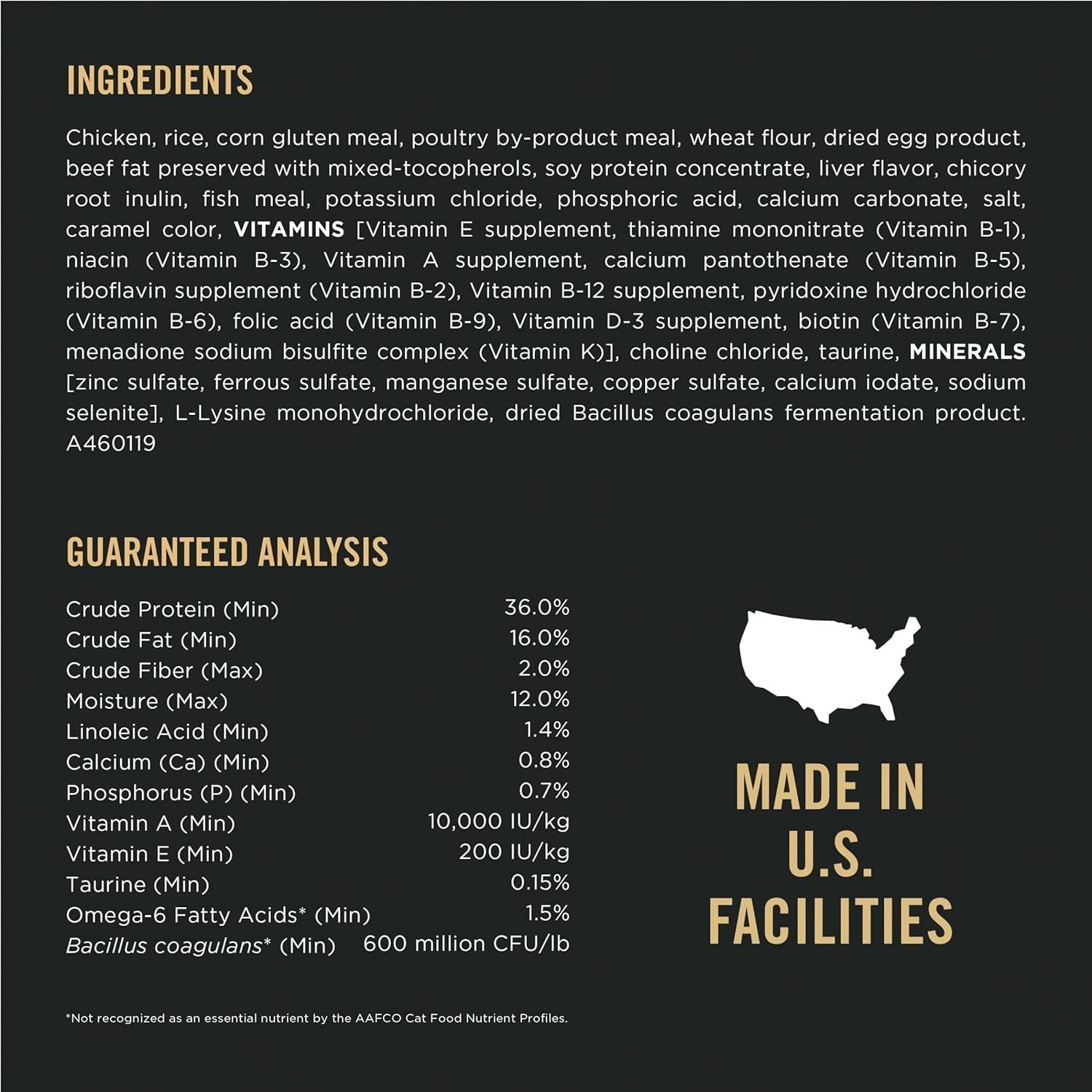 High Protein Cat Food