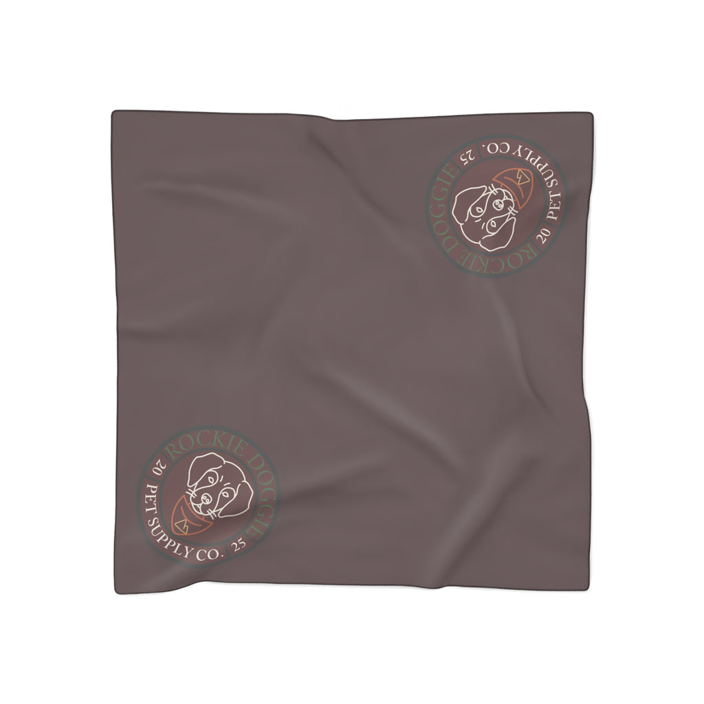 Rockie Doggie Polyscarf | Brown and Clay