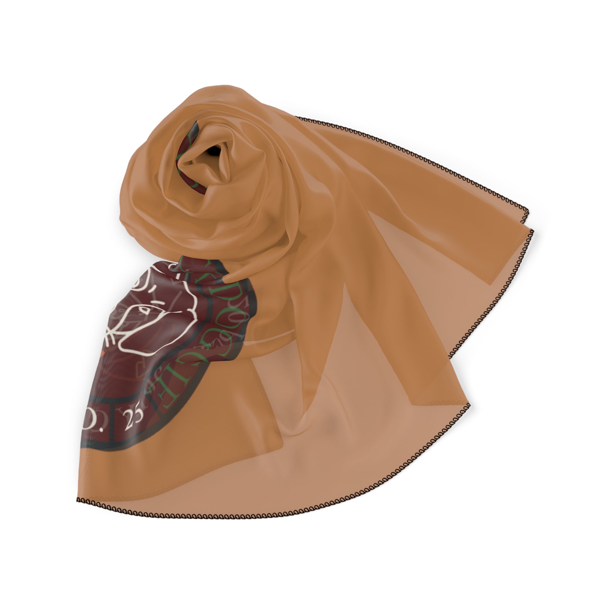 Rockie Doggie Polyscarf | Brown and Clay