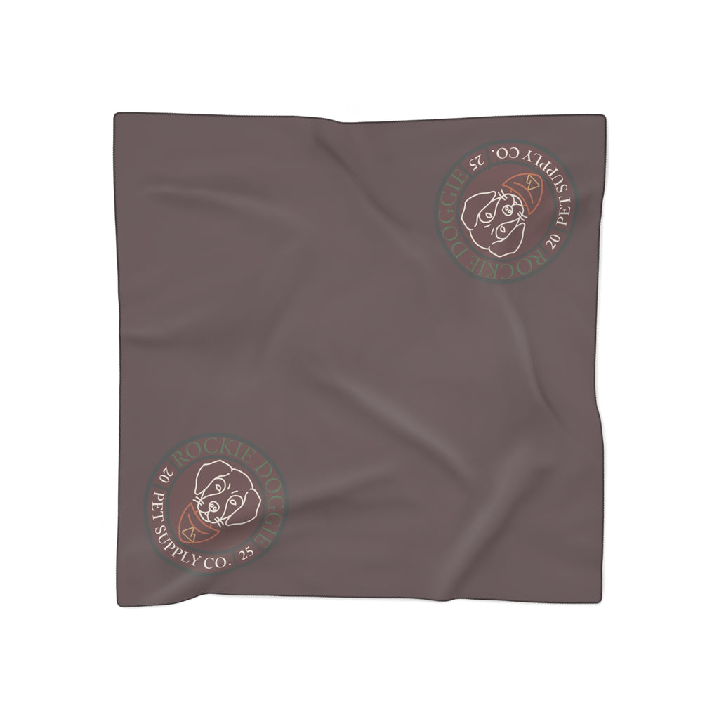 Rockie Doggie Polyscarf | Brown and Clay