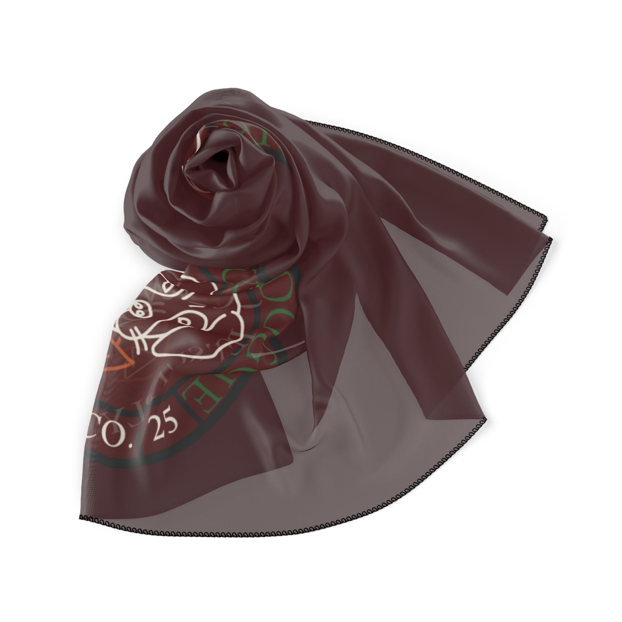 Rockie Doggie Polyscarf | Brown and Clay