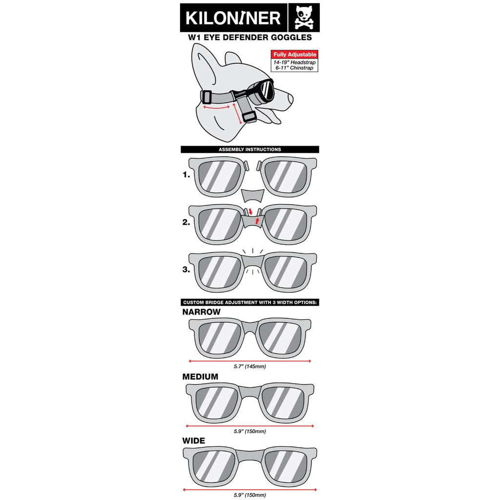 W1 Eye Defender Goggles