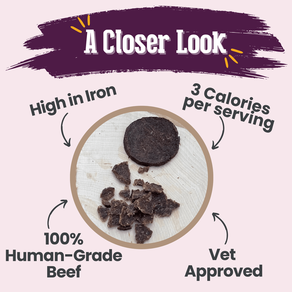 Beef Crumble Treats for Cats | High Protein | Farm to Pet