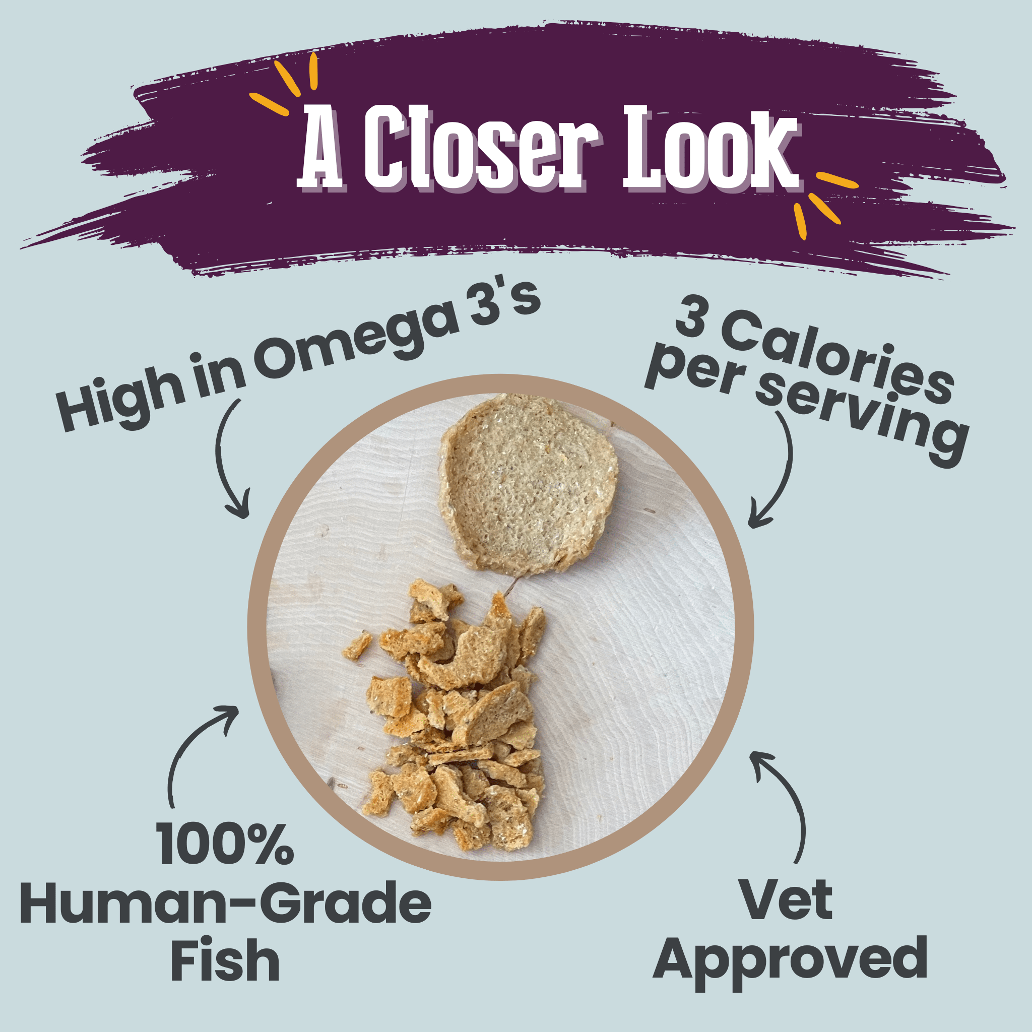 Fish Crumbles for Cats | All-Natural | Farm to Pet