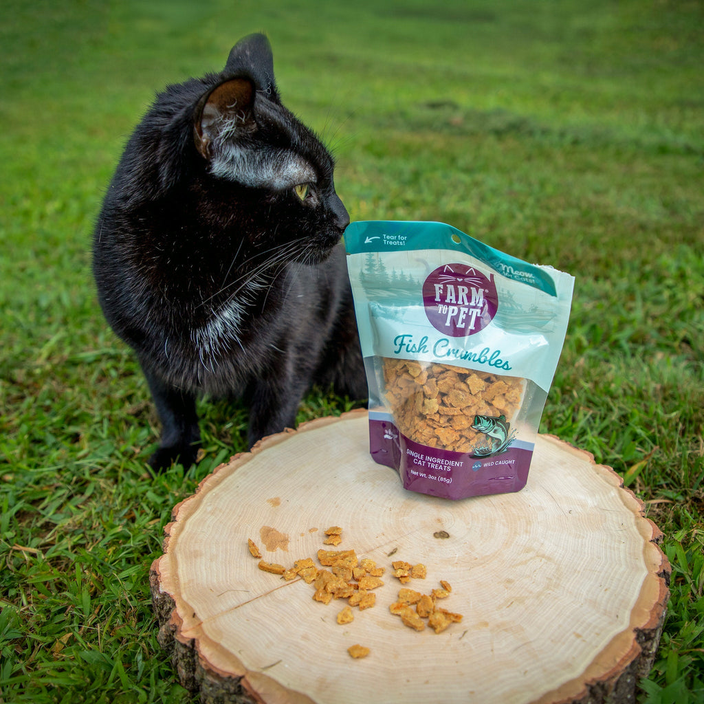 Fish Crumbles for Cats | All-Natural | Farm to Pet