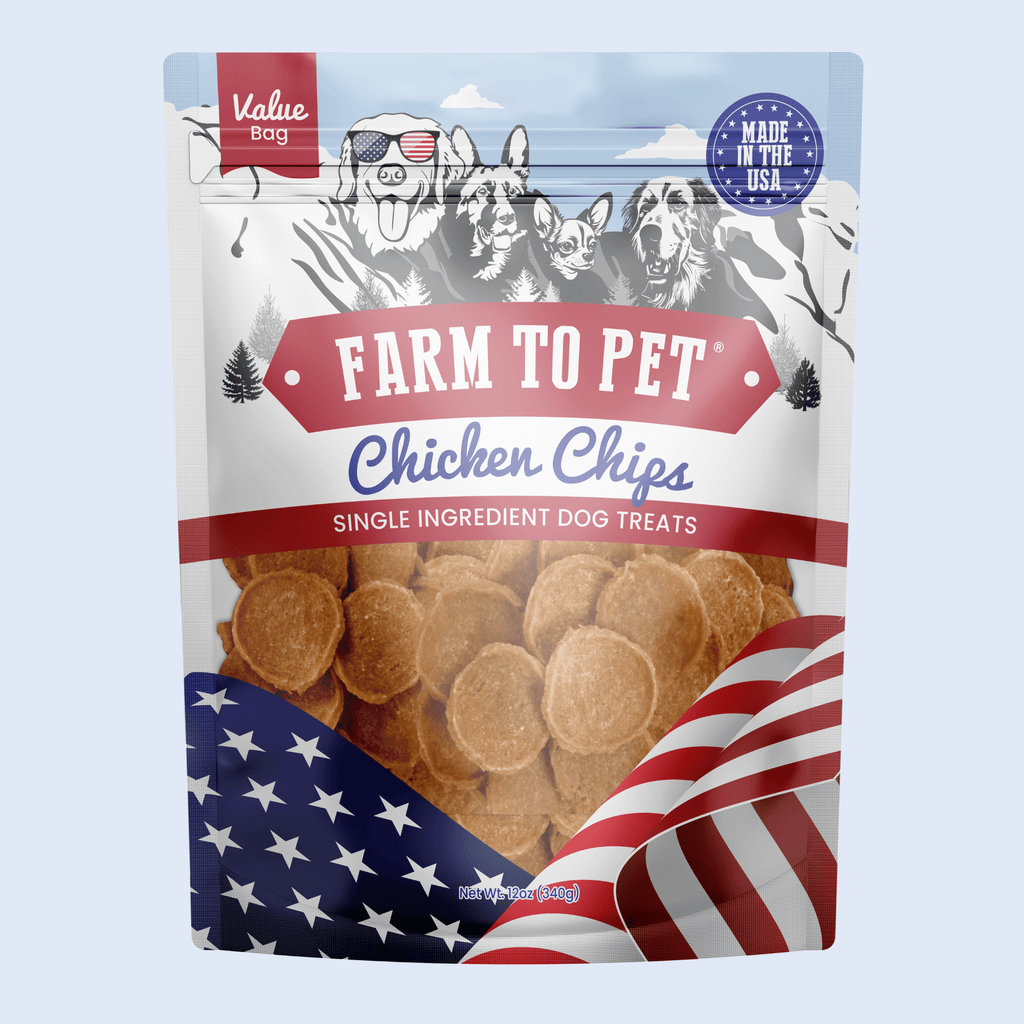 Americana Chicken Chips for Dogs | Farm to Pet