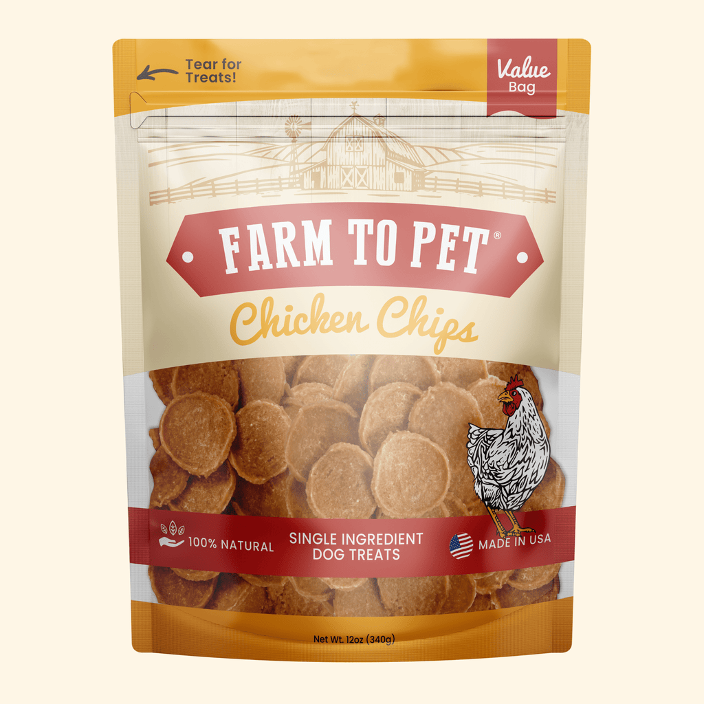 Chicken Chips for Dogs | All-Natural Single-Ingredient | Farm to Pet