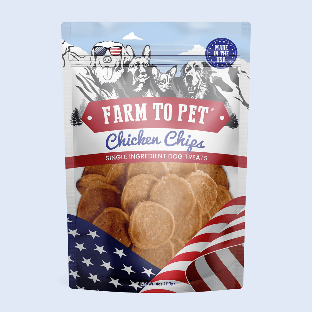 Americana Chicken Chips for Dogs | Farm to Pet