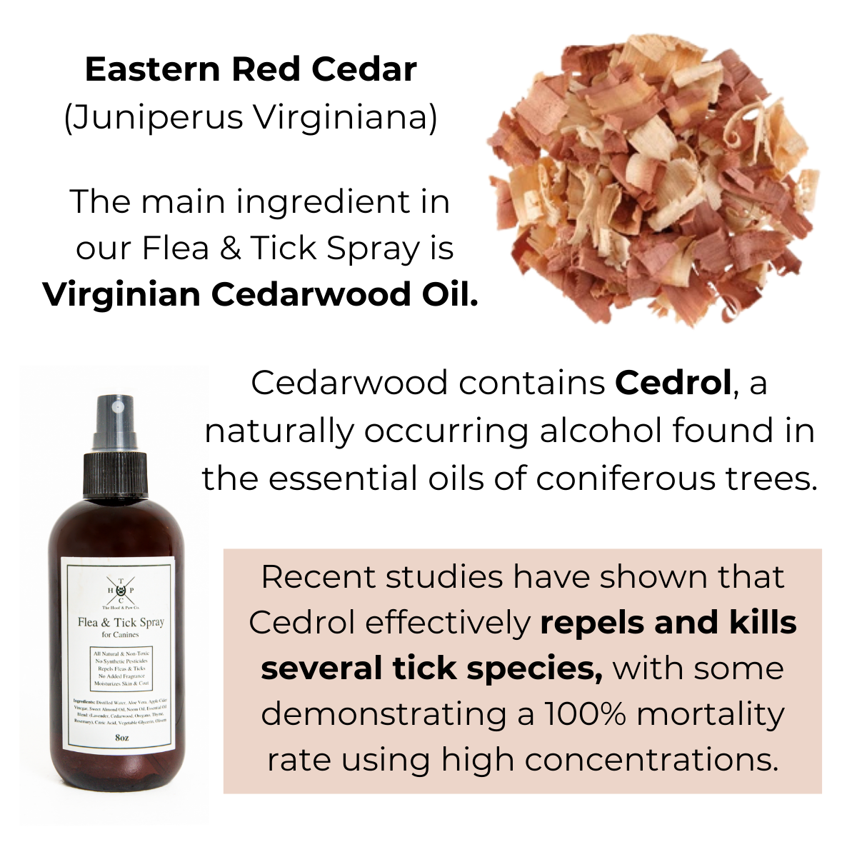 Flea & Tick Spray for Dogs - Brought to you by Hoof & Paw Co.