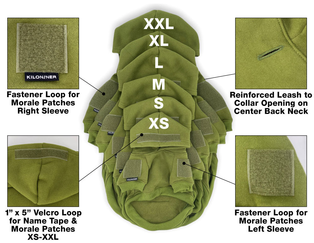 H1 Tactical Dog Hoodie